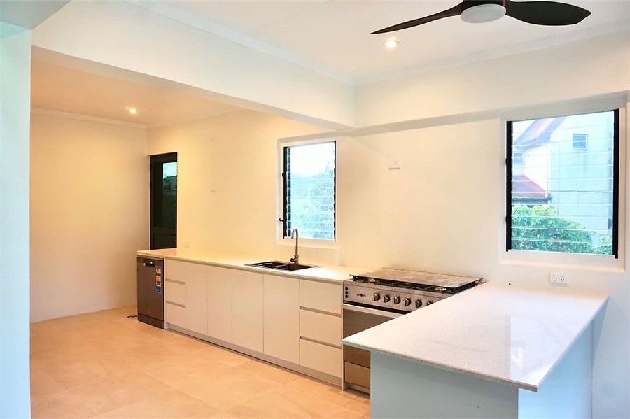 Renovated kitchen