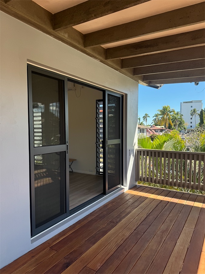 Deck and covered outdoor area