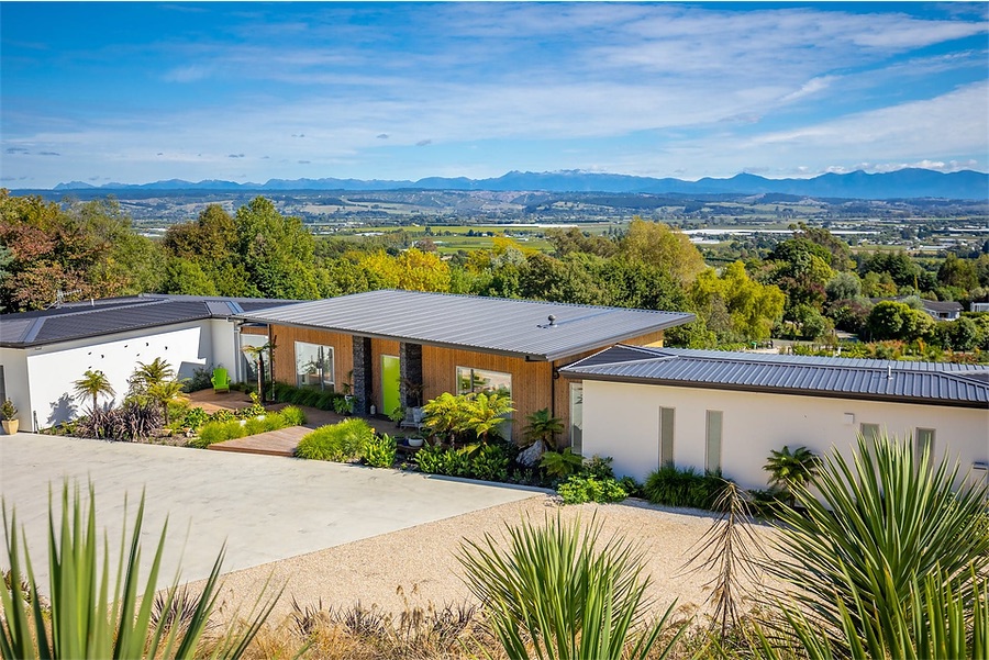 Home and landscaped garden