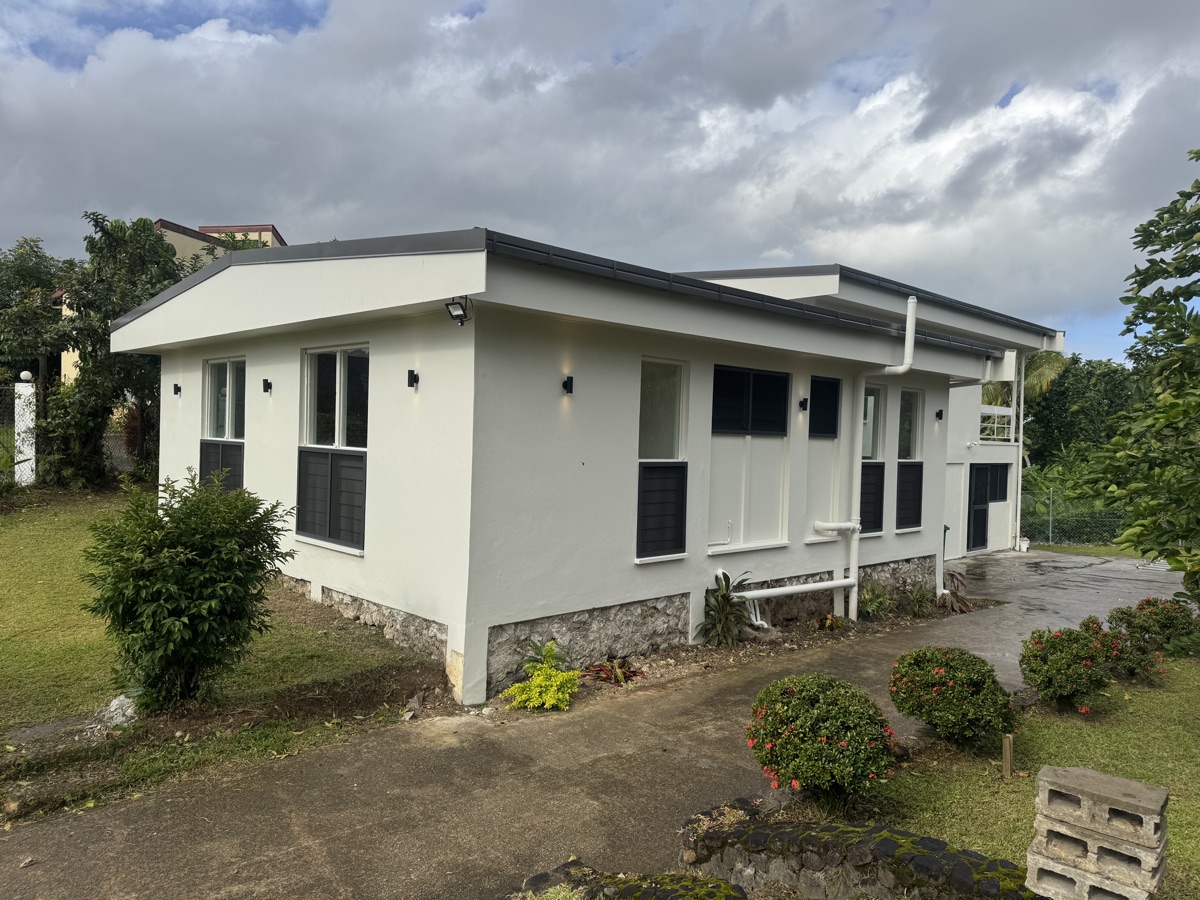 Finished exterior, Suva